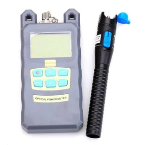 2 in 1 FTTH faseroptisches Werkzeug Kit optisches Leistungsmessgerät 1 mW 5 km visueller Fehlerfinder - Bild 1 von 6