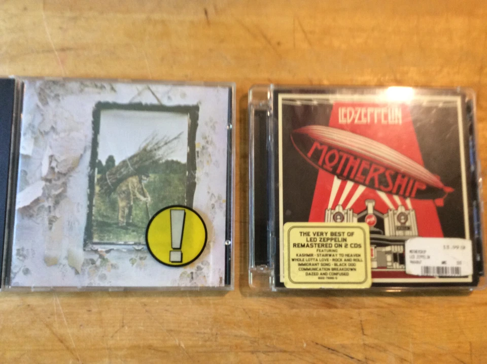 Led Zeppelin [2 CD Alben] Led Zeppelin  4 IV +  Mothership - Bild 1 von 1