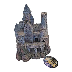 Penn-Plax Age-of-Magic Wizard’s Castle Aquarium Decoration – Safe for Freshwater - Picture 1 of 4