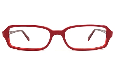 Donna Karan 眼镜框 DK1519 3137 闪亮红色矩形全边 51-16-135 — 第 1/4 张图片