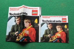 LEGO vintage 1977 TECHNICAL SETS Catalogue & Brochure (TECHNIC) - Picture 1 of 7