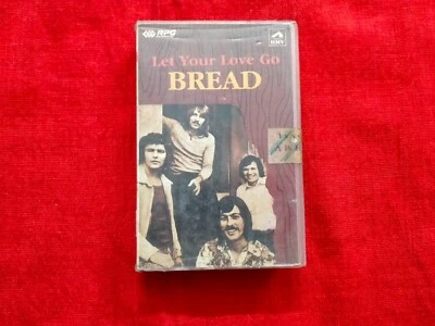 Bread Let Your Love Go RARE orig Cassette tape INDIA indian Clamshell Hmv 1995 - Image 1 of 4