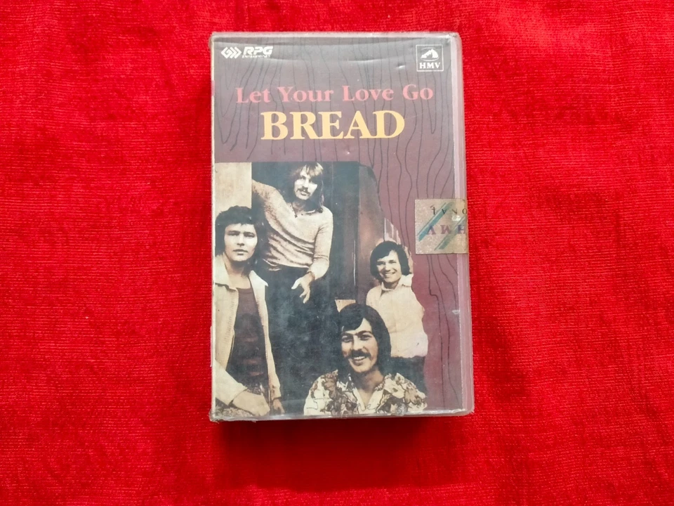 Bread Let Your Love Go RARE orig Cassette tape INDIA indian Clamshell Hmv 1995 - Image 1 of 4