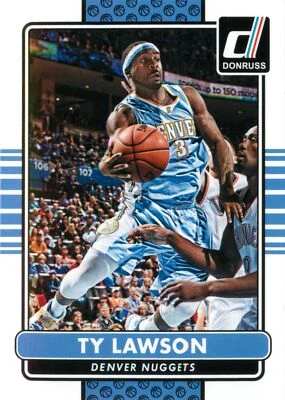 Ty Lawson 2014-15 NBA Panini Donruss Basketball Base Card #39 Denver Nuggets - Image 1 of 2