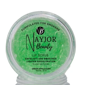 Lip Scrub for Smokers - Green Apple Exfoliator & Lip Brightener - Picture 1 of 6