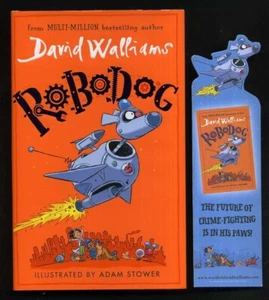 David Walliams - Robodog; DUAL SIGNED 1st/1st + bookmark - Picture 1 of 2