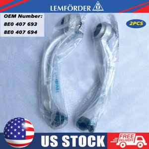 2X Lemforder OEM Front Lower Control Arms Kit w/ Ball Joint For Audi A4 B5 A6 A8 - Picture 1 of 10