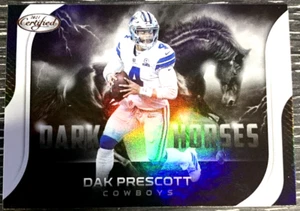 2021 Panini Certified Dak Prescott Dark Horses Insert - Bild 1 von 2