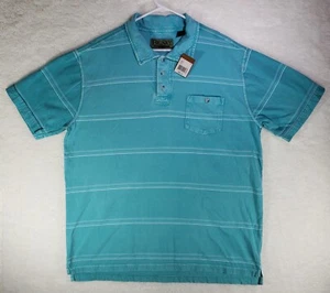 Big Sky Outfitters Men's Short Sleeve Shirt Size XL Extra Large Blue NEW - Picture 1 of 8