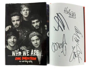 One Direction Band x5 Signed Autograph Book - Harry Styles Liam Payne +3 JSA COA - Picture 1 of 4