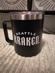 Seattle Kraken - 2023-2024 Season Home Opener SGA - Stainless Steel Camping Mug - Picture 1 of 3