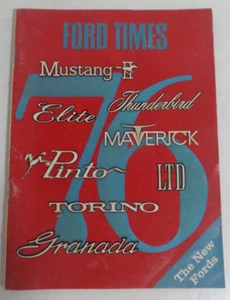 Ford Times Oct 1975 - Picture 1 of 1