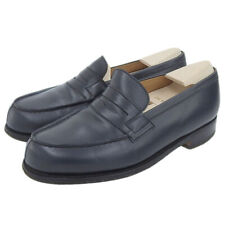 J.M. WESTON Good Condition JM WESTON #180 Signature Loafer Shoes Men's Blue ...