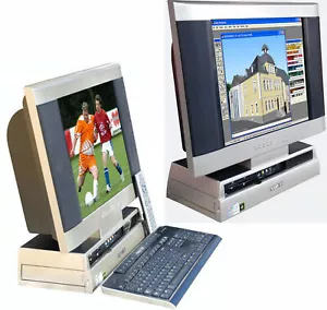 all-in-One Video Editing Computer PC DVD Recorder 43cm Monitor S9200 4GB RAM - Picture 1 of 1