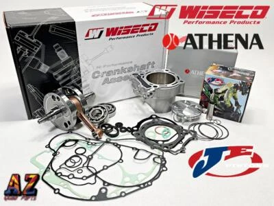 2007 Suzuki RMZ450 RMZ 450 Stock Bore Cylinder JE Piston Crank Motor Rebuild - Image 1 of 2