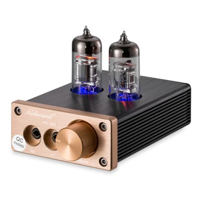 Nobsound Mini Vacuum Tube Headphone Amplifier Best HiFi Stereo Preamp Audio Amp  - Image 1 of 4