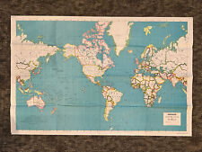 Vintage Hammond Superior Map of the World (n.d. ISBN 0843701064)