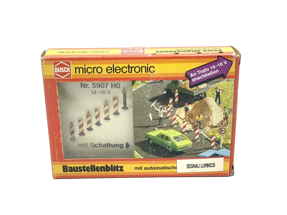 Busch MICRO ELECTRONIC SET  5907 H0 Vintage New Old Stock # HA - Immagine 1 di 2