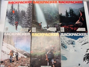 ~ Vintage 1980 Bimonthly -  Vintage Backpacker Magazine Back Issues EXC ~ - Imagen 1 de 10