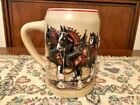 VINTAGE BEER STEIN, BUDWEISER-WORLD FAMOUS CLYDESDALES for sale