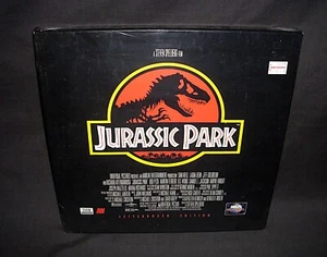 1993 JURASSIC PARK LASERDISC EXCELLENT CONDITION NEW & SEALED IN SHRINK WRAP - Picture 1 of 3