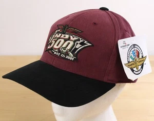 Vtg INDY 500 Hat 85th Anniversary Strap Back 2-Tone Cap NWT Promo Merch - Picture 1 of 7