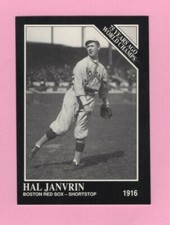 1991 The Sporting News - #144 Hal Janvrin - Boston Red Sox - Box 125    