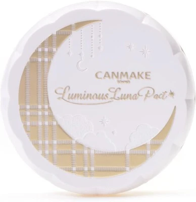 Canmake Luminus Luna Pact G01 Light Beige 9g Cream Pact Juicy Glow Cream 2in1 JP - Image 1 of 4