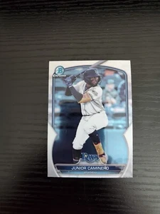 Junior Caminero - 2023 Bowman Chrome Prospect #BCP-162 - Picture 1 of 2