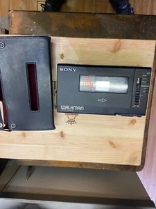 SONY WM-D6 Walkman Professional Cassette Player Stereo Maintained Black - Picture 1 of 11