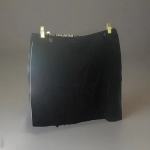 Greg Norman Skort Womens Sz 8 Black  Golf Pickleball Medium - Picture 1 of 6