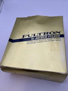 Fultron by Arthur Fulmer 16-6800 cassette deck.  Looks Lightly Used - Picture 1 of 16