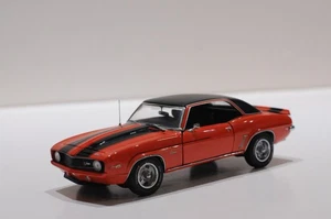 FRANKLIN MINT 1969 CHEVROLET CAMARO Z28 ORANGE SCALE 1:24 NO BOX OR COA - Picture 1 of 7