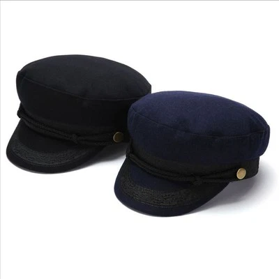 Cappello marinaio pescatore stile yacht vela violino suonatore cappello marinaio cotone capitano - Immagine 1 di 4