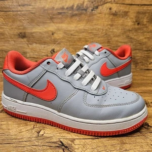 Nike Air Force 1 Light Smoke Crimson Pull On Sneakers taglia 1 giovane - Foto 1 di 11