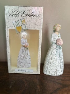 NIB Noble Excellence Gift of Love Wedding Day Bride Figurine - Picture 1 of 6