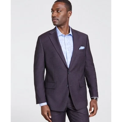 Tallia Sport Coat Mens 40R Wine Two Button Blazer Suit Jacket Stretch Formal NWT - Image 1 of 4