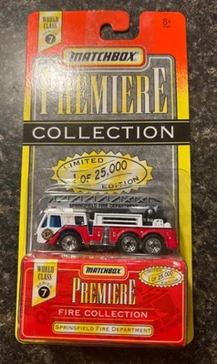 Matchbox Premiere Fire Collection Springfield Fire Department Series 7 - Image 1 of 3