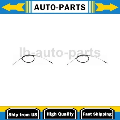 Cable freno aparcamiento trasero 2x para Volkswagen Jetta 2000 2001 2002 2003 2004 2,0 L Foto 1 de 4