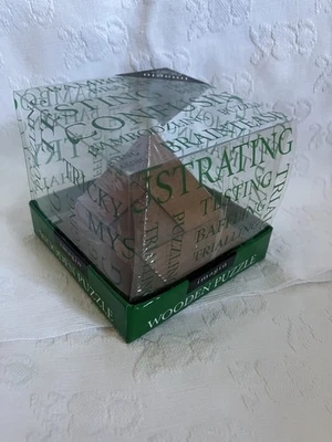 Imagin Wooden Puzzle BRAND NEW SEALED In Box Brainteaser Retro 4/5 Difficulty - Image 1 of 4