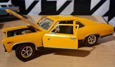 Signature Models 1/32 Scale Truck 32436 - 1969 Chevrolet Nova SS - Yellow - Image 1 of 4