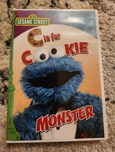 Sesame Street C is for Cookie Monster DVD 2010 with Inserts - Imagen 1 de 6