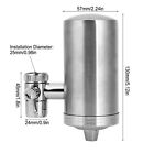 Faucet Water Filter Stainless Steel Sink Tap Purifier Reducing Chlorine JY