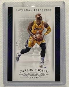 Trading Card 2014-15 Panini National Treasures Emerald Carlos Boozer /5 - Picture 1 of 14