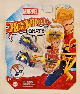 Hot Wheels Skate Marvel Captain Marvel Finger Board New - Picture 1 of 3