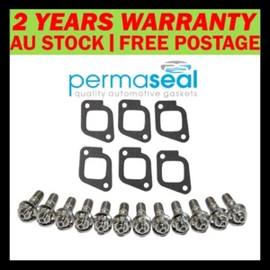 Permaseal Exhaust Manifold Titanium Studs&Gasket For Nissan Patrol GQ Y60 4.2L - Bild 1 von 5
