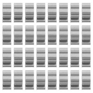 50 Pcs Stainless Wire Rope Clips Solar Power Cable Clips Wire Clamp Clips - Picture 1 of 12