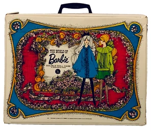 Vintage The World of Barbie Double Doll Case Fashion Accessorie Collectible 1968 - Picture 1 of 24