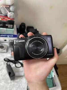 Canon PowerShot SX700 HS Black 16.1 MP Digital Camera English language - Picture 1 of 4