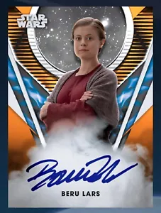 DIGITAL Topps Star Wars Card Trader EPIC Signature Series 2023 BERU LARS - Picture 1 of 4